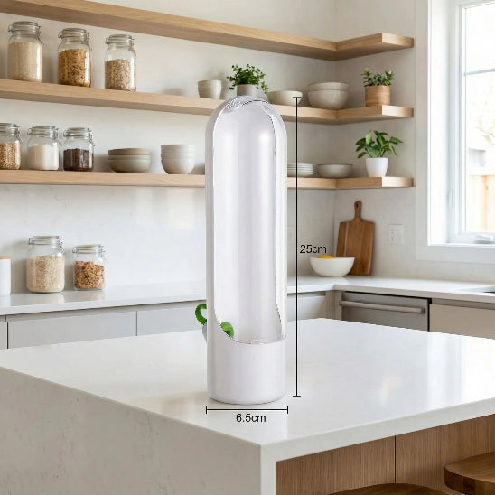 Dimensions de la boite de conservation sur un comptoir