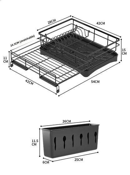 Égouttoir vaisselle extensible | AquaDrain