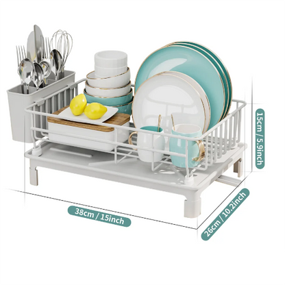 Égouttoir vaisselle métal | Compact design