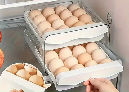 boite a oeufs design elegant blanc frigo