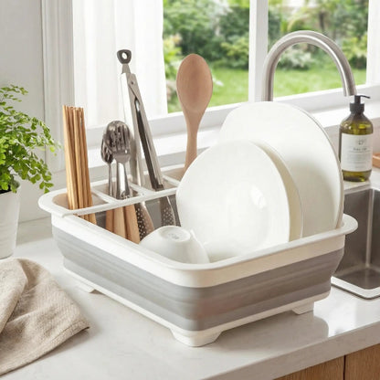 Egouttoir de comptoir pliable