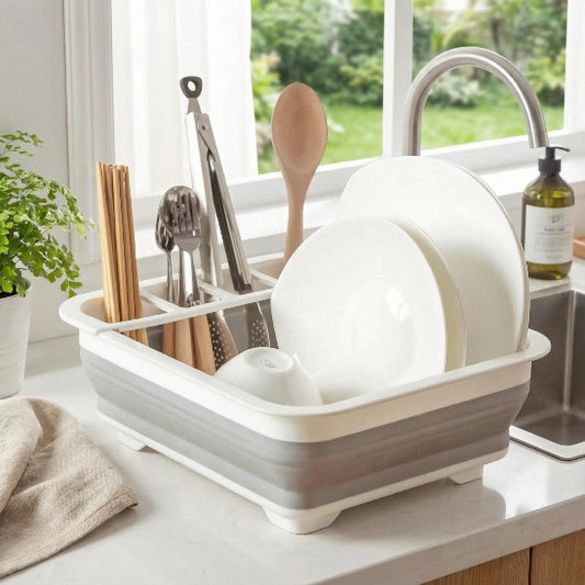 Egouttoir de comptoir pliable