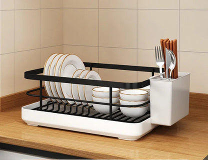 egouttoir vaisselle design sechage rapide noir standard