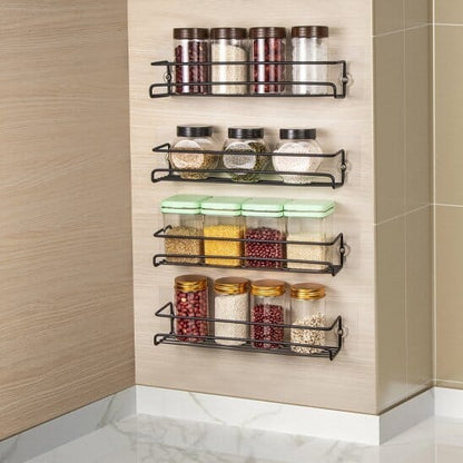 etagere a epices modulable sur mur beige