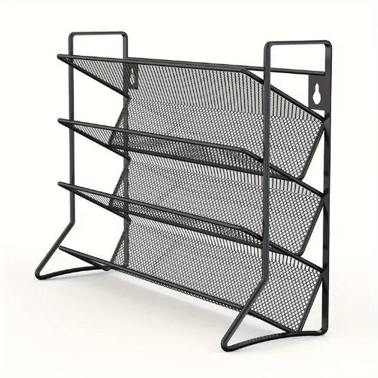 etageres epices rangement mural 4 niveaux vide