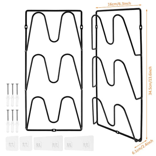 Range couvercle | Mural 3 Niveaux
