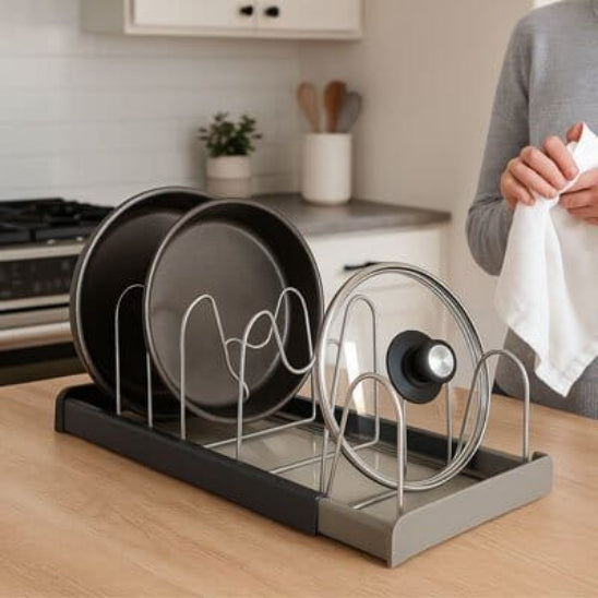Range couvercle | Organisator - Rangement Pratique