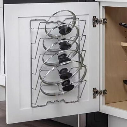 Range couvercle | Organiseur Cuisine - Rangement Pratique