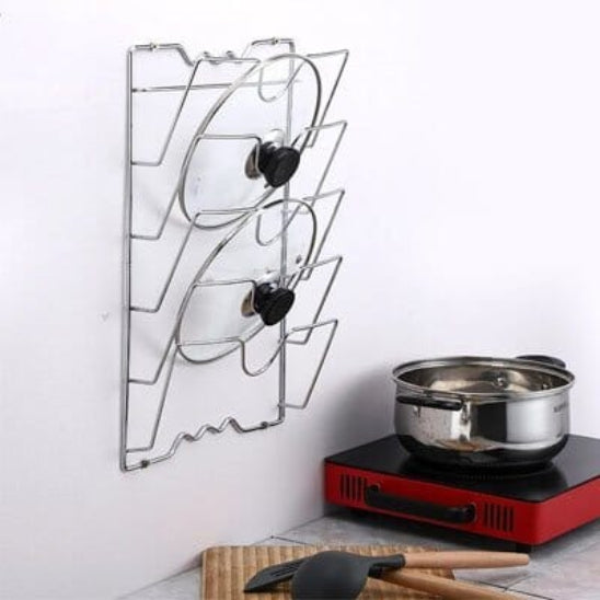 Range couvercle | Organiseur Cuisine - Rangement Pratique