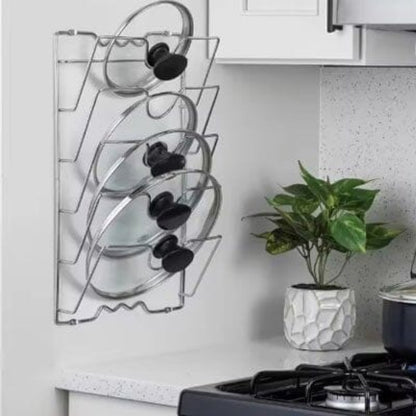 Range couvercle | Organiseur Cuisine - Rangement Pratique